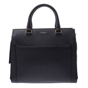 SAINT LAURENT Eastside Black Calfskin Handbag
